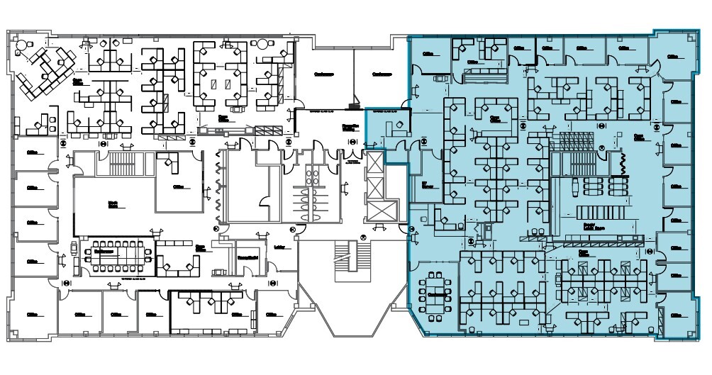26301 Curtiss Wright Pky, Richmond Heights, OH for lease Floor Plan- Image 1 of 8