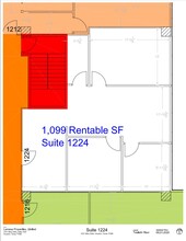 3701-3801 Kirby & 2401 Portsmouth, Houston, TX à louer Plan d  tage- Image 1 de 1