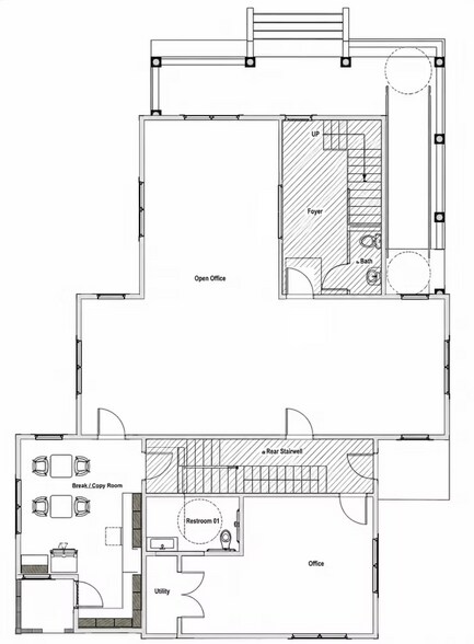 1016 E California St, Gainesville, TX à vendre - Plan d’étage - Image 2 de 10
