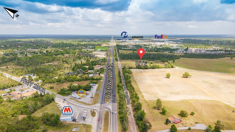 6804 U.S. 231, Panama City, FL for sale - Aerial - Image 3 of 11