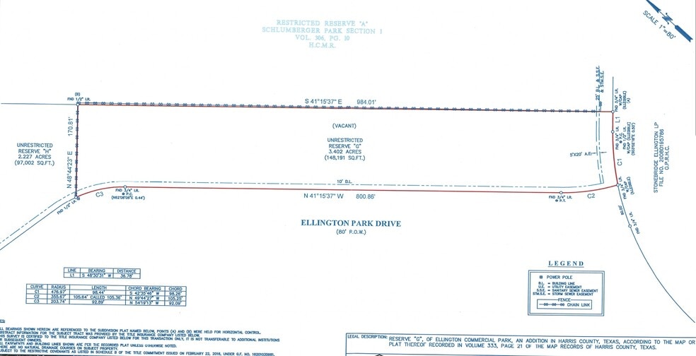 14450 Ellington Park Dr, Webster, TX for sale - Plat Map - Image 2 of 5