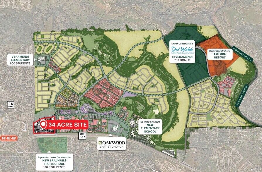 383 Borchers Blvd, New Braunfels, TX à louer - Photo du bâtiment - Image 2 de 7