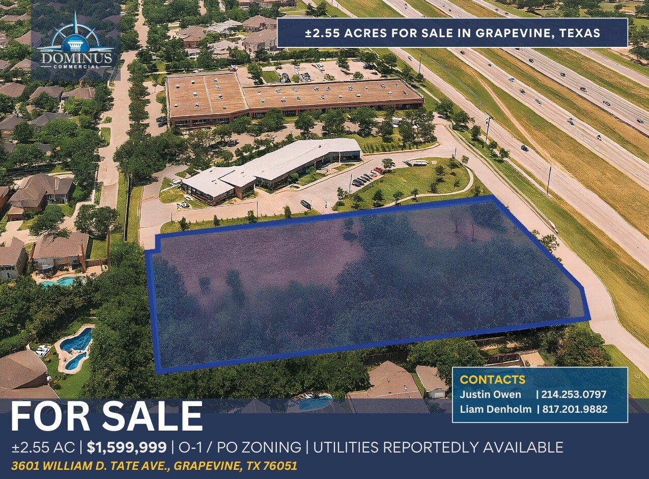 3601 William D. Tate Blvd, Grapevine, TX à vendre Aérien- Image 1 de 7