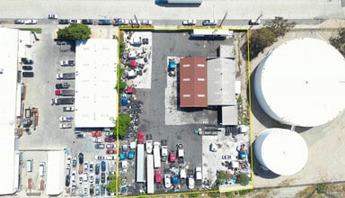 1573 W 2nd St, Pomona, CA - Aerial  map view