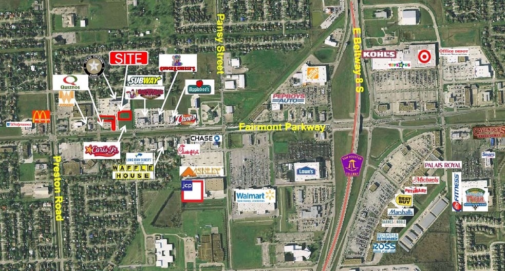 4835 Fairmont Pky, Pasadena, TX for sale - Aerial - Image 2 of 2