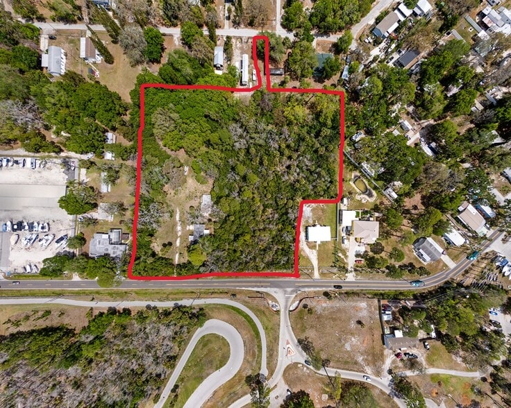 1200 Baillies Bluff Rd, Holiday, FL à vendre - Aérien - Image 3 de 5