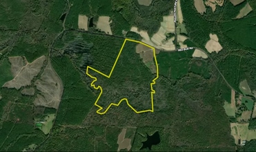 14819 Red Bud Rd, Castalia, NC - Aérien  Vue de la carte