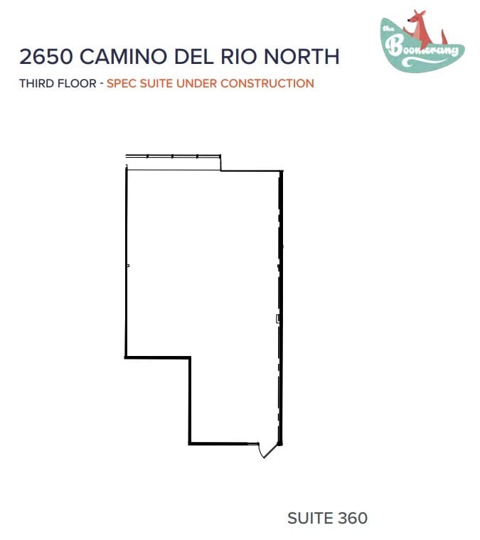 2650 Camino del Rio N, San Diego, CA for lease Floor Plan- Image 1 of 1
