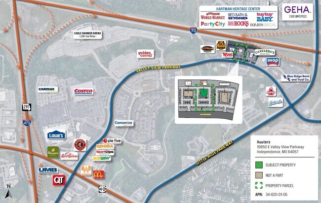 Plus de détails pour 19850 E Valleyview Pky, Independence, MO - Commerce de détail à louer