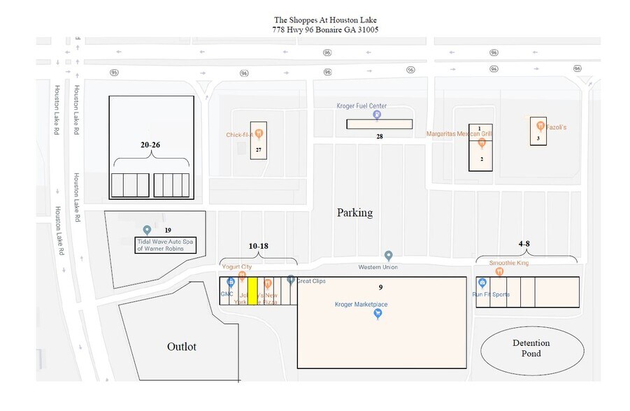 774 Highway 96, Warner Robins, GA à louer - Photo du bâtiment - Image 3 de 3