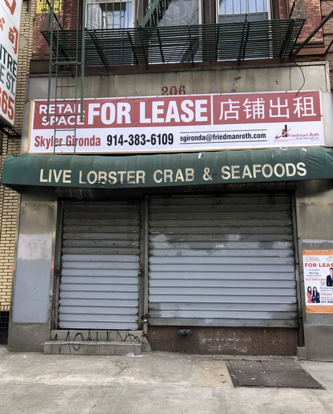 206 Centre St, New York, NY for lease - Building Photo - Image 1 of 10