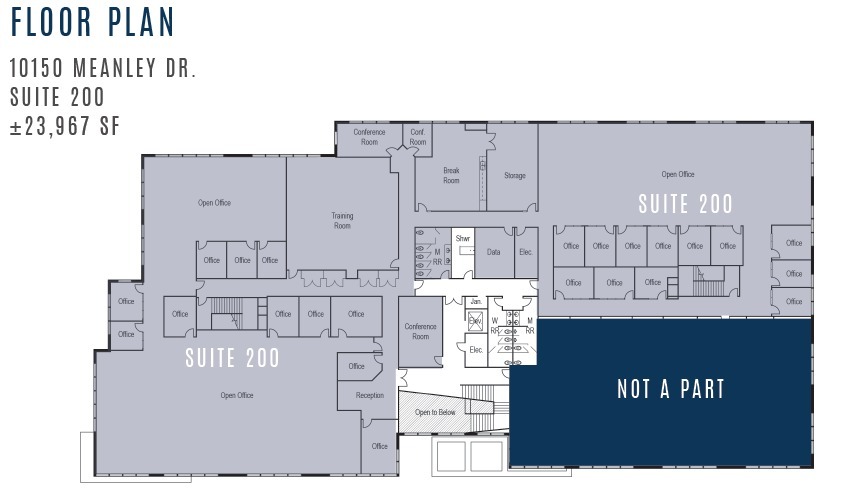 10150 Meanley Dr, San Diego, CA à louer Plan d  tage- Image 1 de 2