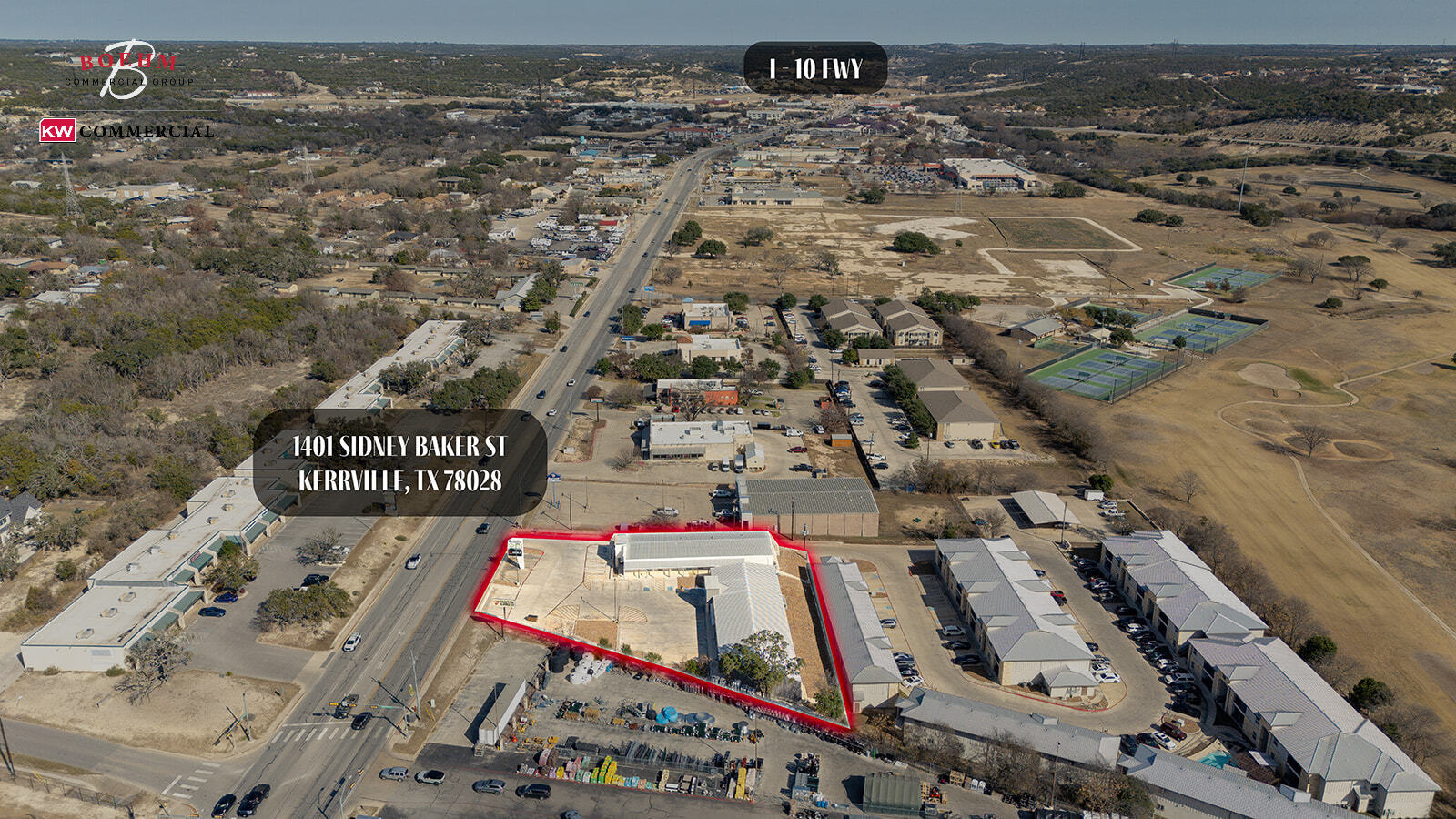 1401-1405 Sidney Baker St, Kerrville, TX à vendre Photo du bâtiment- Image 1 de 11