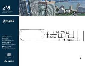 701 Brickell Ave, Miami, FL for lease Floor Plan- Image 1 of 1