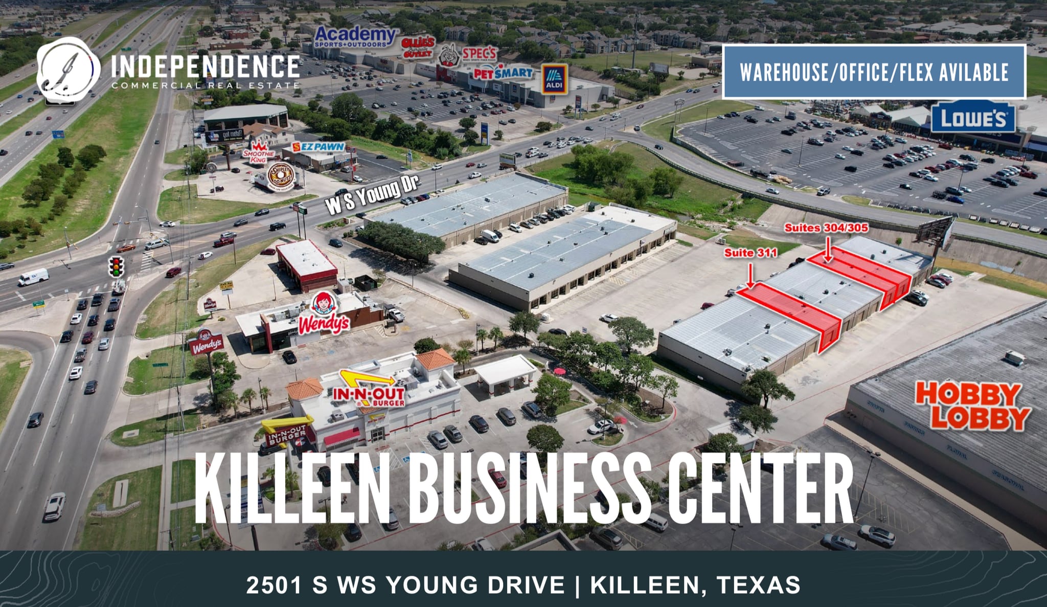 2501 S W S Young Dr, Killeen, TX for lease Building Photo- Image 1 of 3