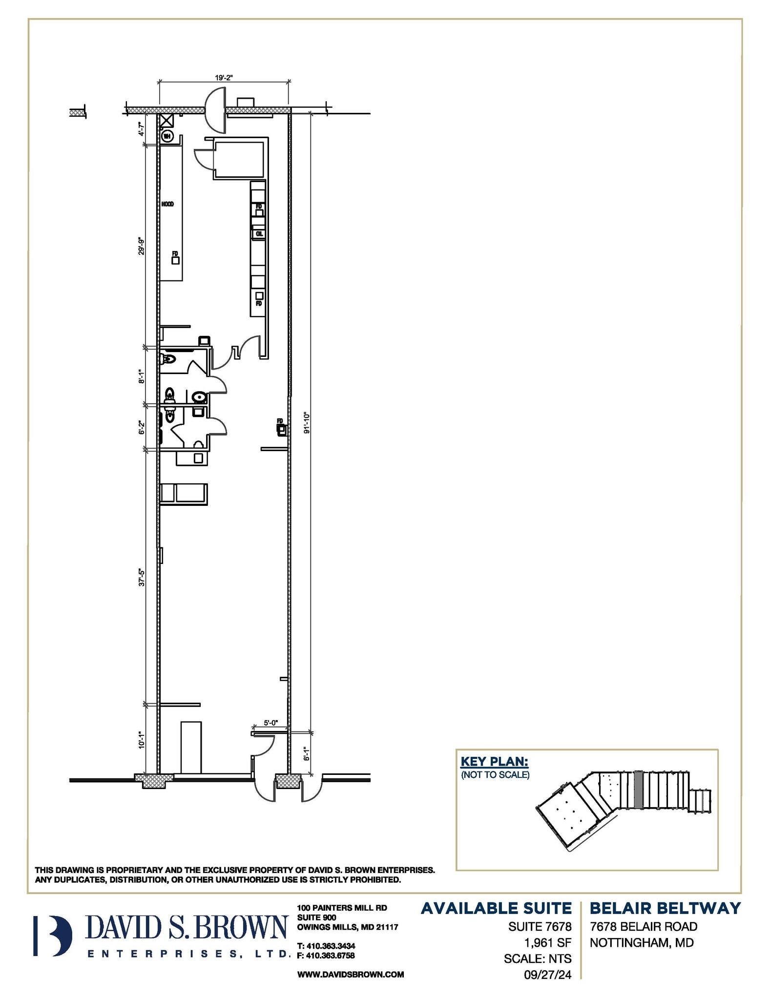 7600-7702 Belair Rd, Nottingham, MD for lease Floor Plan- Image 1 of 1