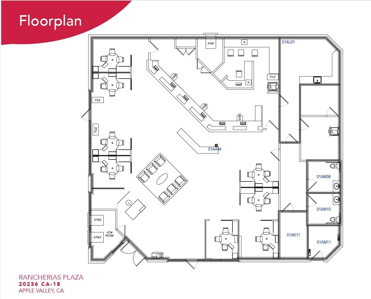 20236 US Hwy 18, Apple Valley, CA for lease Floor Plan- Image 1 of 8