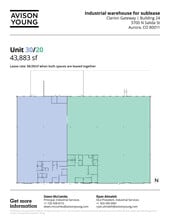 3700 N Salida St, Aurora, CO à louer Plan d’étage- Image 1 de 1