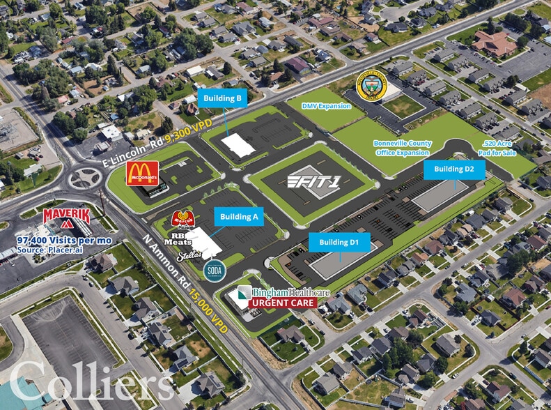 3710 Lincoln Rd., Idaho Falls, ID for lease - Building Photo - Image 2 of 6