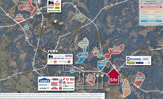 More details for 1530 Alexander Love Hwy E, York, SC - Retail for Lease