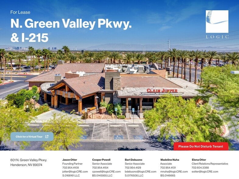 601 N Green Valley Pky, Henderson, NV for lease - Building Photo - Image 1 of 8