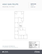 4265 San Felipe St, Houston, TX à louer Plan d’étage- Image 1 de 1