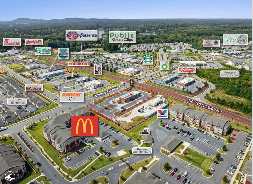 3961 Village Ctr S, Sherrills Ford, NC for sale - Building Photo - Image 3 of 4