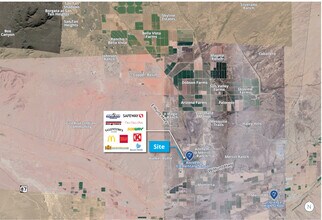 SEC Hunt Hwy & Merrill Ranch Parkway, Florence, AZ - AÉRIEN  Vue de la carte