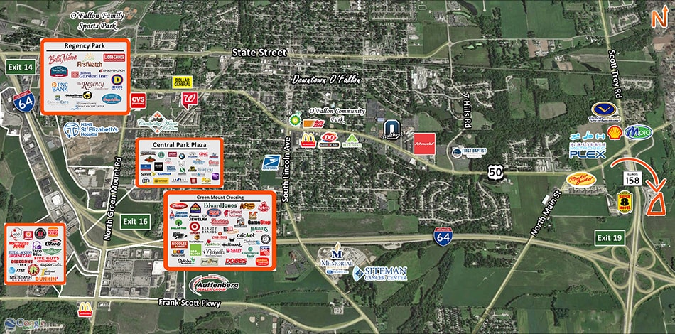 State Route 158 & I-64, O'Fallon, IL for sale - Building Photo - Image 2 of 2