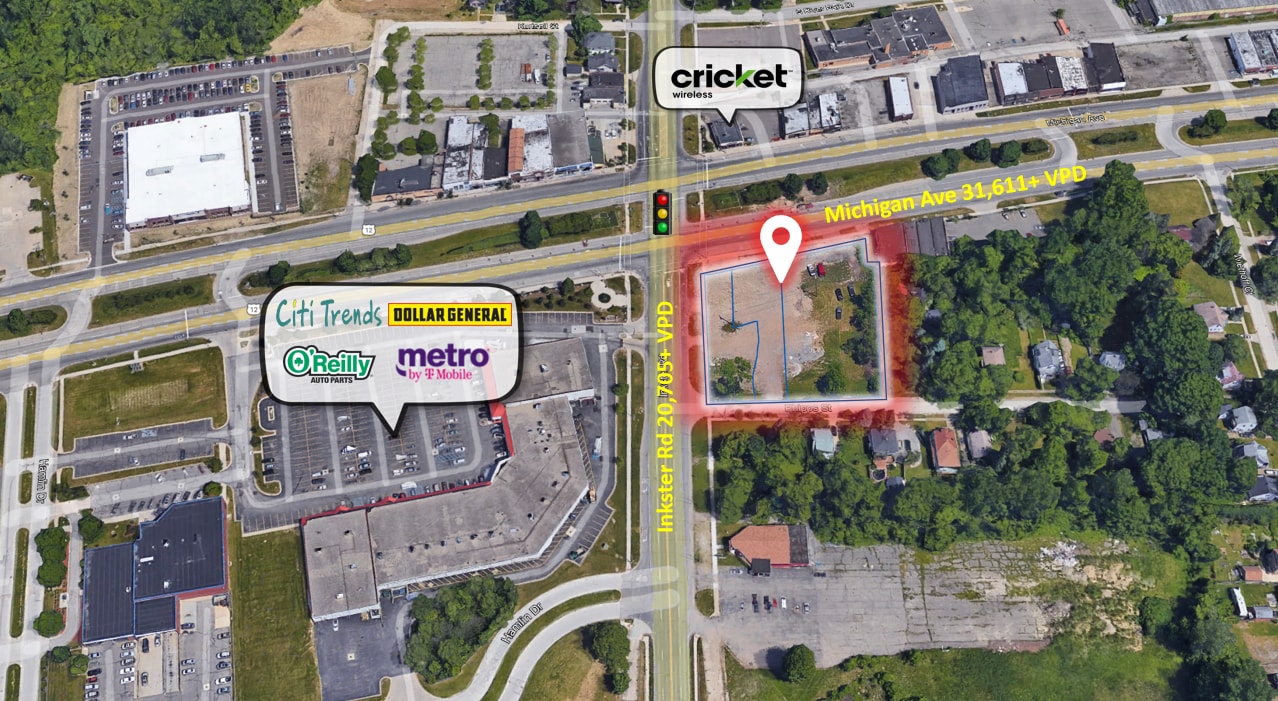 27341-27377 Michigan Ave, Inkster, MI à louer Photo du bâtiment- Image 1 de 10