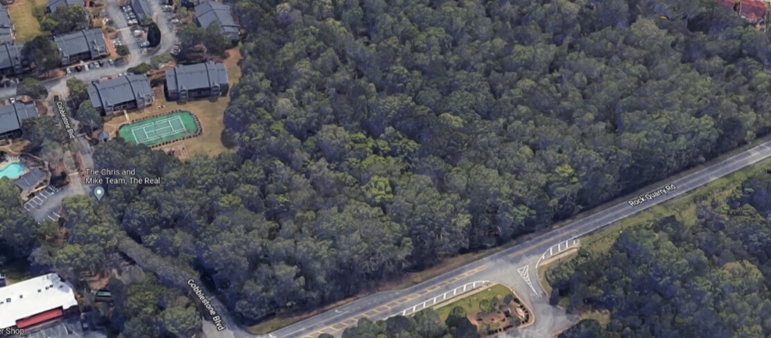 SE Corner of Rock Quarry Road, Stockbridge, GA for sale Aerial- Image 1 of 3