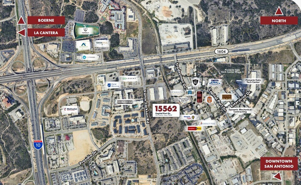 15562 Capital Port Dr, San Antonio, TX à louer - Aérien - Image 2 de 45