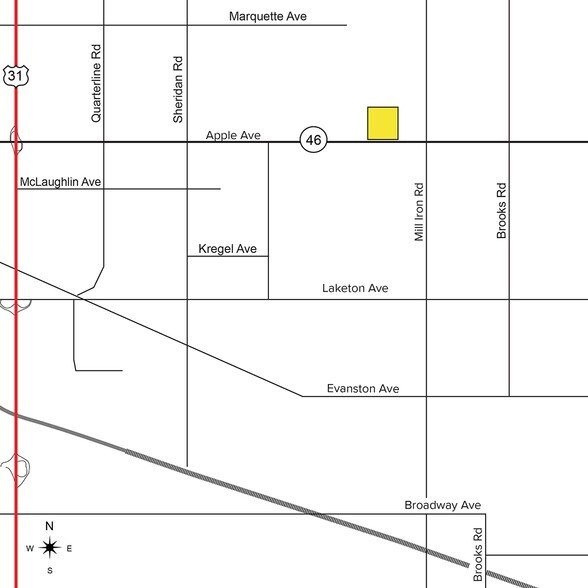 E Apple Ave, Muskegon, MI à vendre - Photo du bâtiment - Image 2 de 2