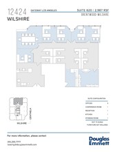 12424 Wilshire Blvd, Los Angeles, CA à louer Plan d  tage- Image 1 de 1