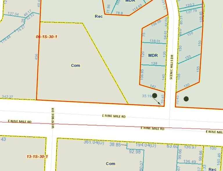 1500 Nine Mile, Pensacola, FL for sale - Plat Map - Image 2 of 3