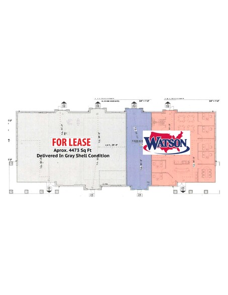 6865 Murrell Rd, Melbourne, FL for lease - Floor Plan - Image 2 of 3