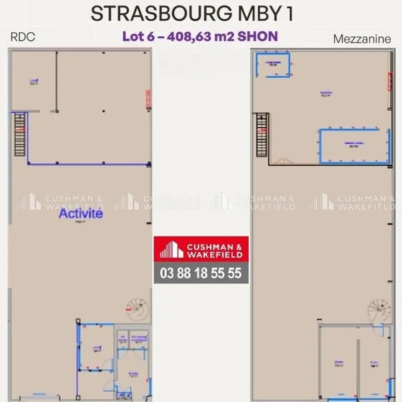 Flex dans Strasbourg à louer - Plan d’étage - Image 3 de 3