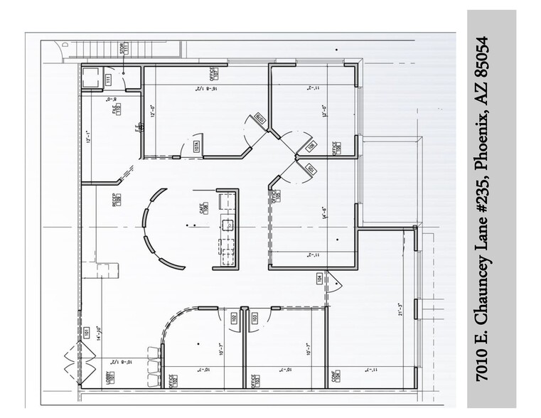 7010 E Chauncey Ln, Phoenix, AZ à louer - Plan de site - Image 3 de 3