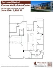 1501 River Pointe Dr, Conroe, TX for lease Floor Plan- Image 2 of 8