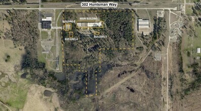 302 Huntsman Way, Longview, TX - AERIAL map view