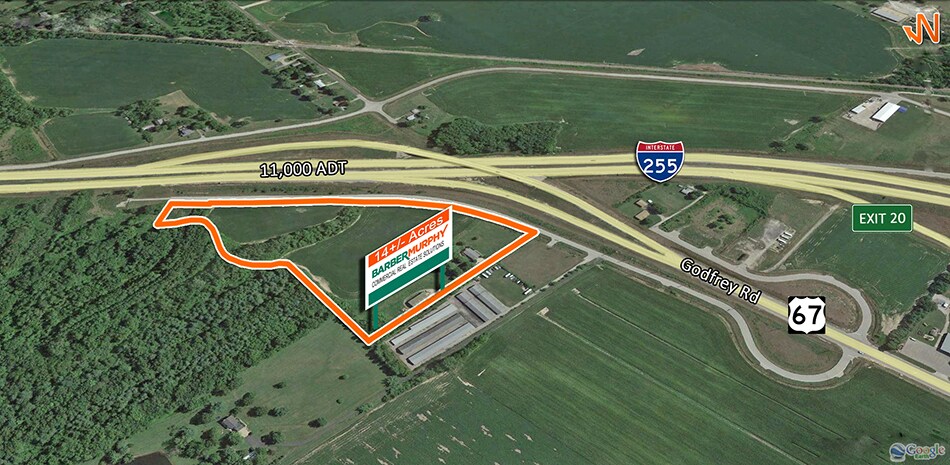 7012 Godfrey Rd, Godfrey, IL à vendre - Photo du bâtiment - Image 1 de 2
