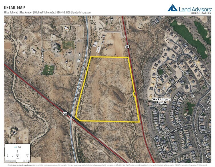 SR 89 & HWY 93 hwy, Wickenburg, AZ for sale - Aerial - Image 1 of 4