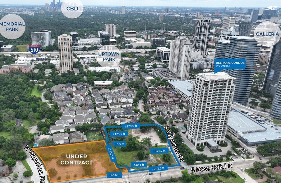 1175 Post Oak Ln, Houston, TX à vendre - Photo du bâtiment - Image 2 de 4