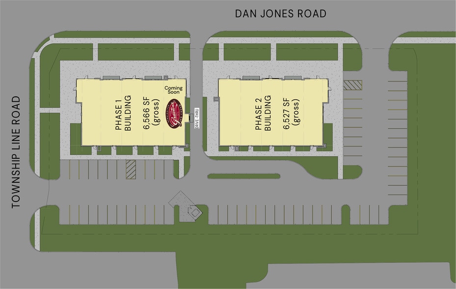 Dan Jones Rd, Plainfield, IN à louer - Plan de site - Image 2 de 7