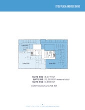 11700 Plaza America Dr, Reston, VA for lease Floor Plan- Image 1 of 1