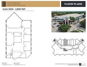 1001 Cross Timbers Rd, Flower Mound, TX à louer Plan de site- Image 1 de 1