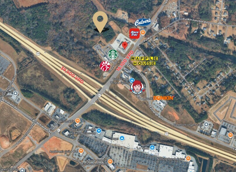 US Hwy 81 & US Hwy 316, Bethlehem, GA for sale - Primary Photo - Image 1 of 1
