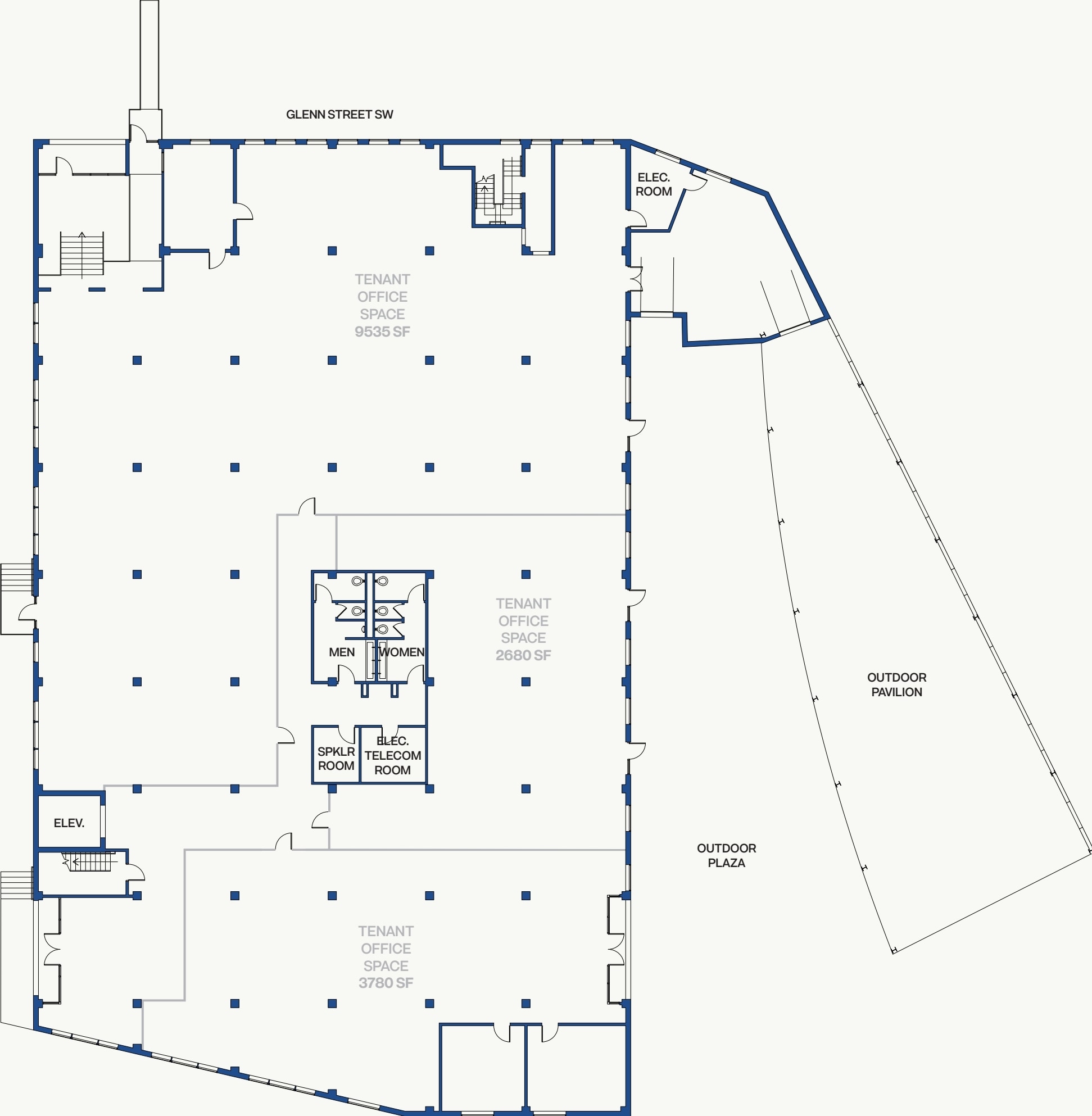 550 Glenn St SW, Atlanta, GA for lease Floor Plan- Image 1 of 1