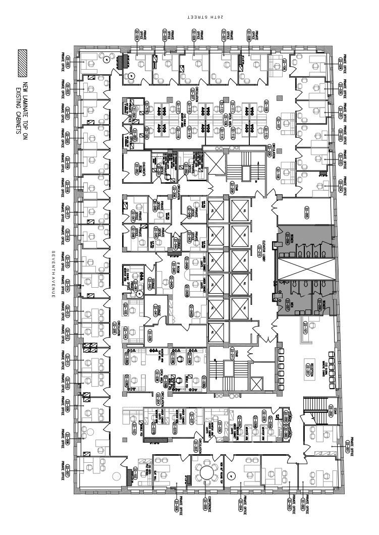 275 Seventh Ave, New York, NY à louer Plan d’étage- Image 1 de 7