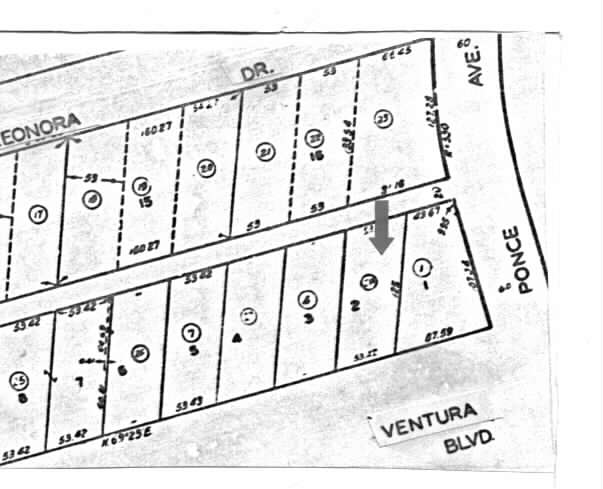 22713-22715 Ventura Blvd, Woodland Hills, CA à vendre - Plan cadastral - Image 3 de 22